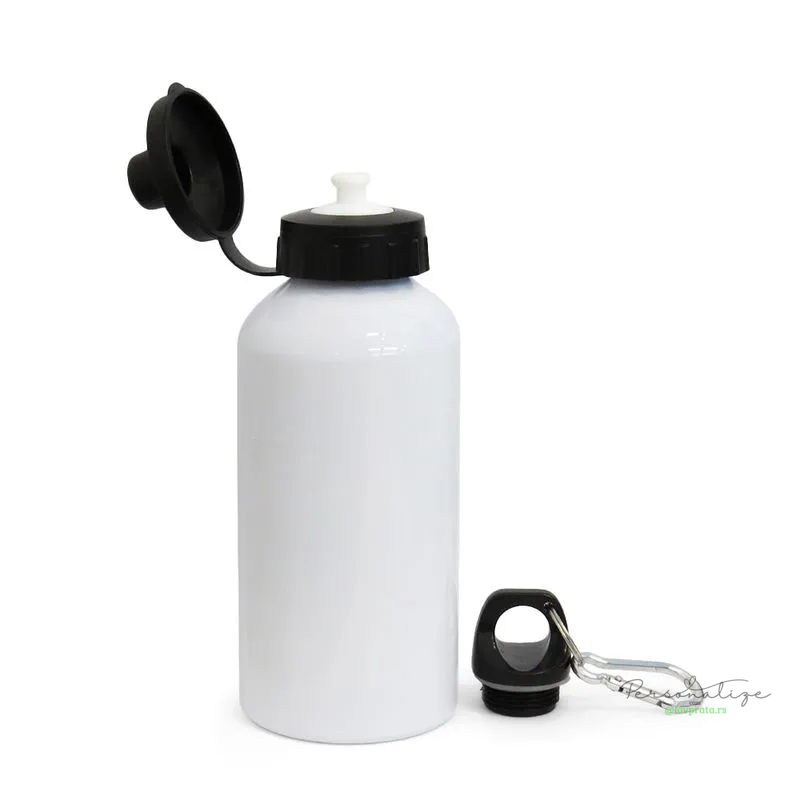 Squeeze de Alumínio Branca 2 Bicos 500ml lovprata